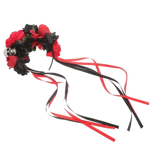 WRITWAA Halloween Haarreif mit Dekoration für Tag Toten Cosplay Stirnband für Partys Karneval und Kostüme Vielseitig Einsetzbares Haarschmuck Accessoire WRITWAA Halloween Haarreif mit Dekoration für Tag Toten Cosplay Stirnband für Partys Karneval und Kostüme Vielseitig Einsetzbares Haarschmuck Accessoire von WRITWAA