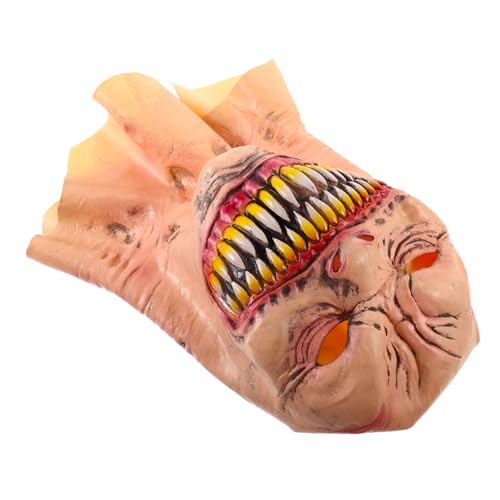 WRITWAA Halloween-Maske halloween latex halloween schminke halloween grusel helloweenmaske teufelkostüm halloween party halloween+schminke Cosplay Gesichtsmaske Emulsion von WRITWAA