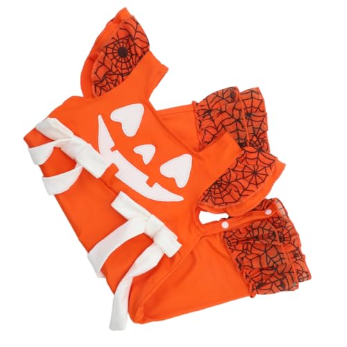 WRITWAA Halloween Romper Ärmellos Kürbisprint Neugeborene Kleinkinder Jumpsuit Komfortabel Bewegungsfrei Für Jungen Mädchen Halloweenkostüm Monate WRITWAA Halloween Romper Ärmellos Kürbisprint Neugeborene Kleinkinder Jumpsuit Komfortabel Bewegungsfrei Für Jungen Mädchen Halloweenkostüm Monate von WRITWAA