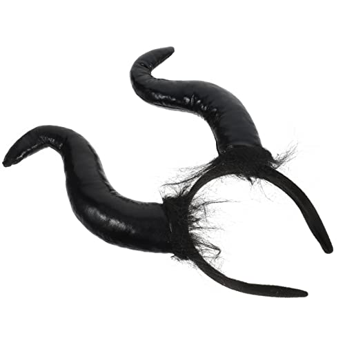 WRITWAA Halloween Teufelshorn Haarband Cosplay Zubehör für Partys Leicht und Bequem aus Hochwertigem Material für Halloween Feiern und von WRITWAA