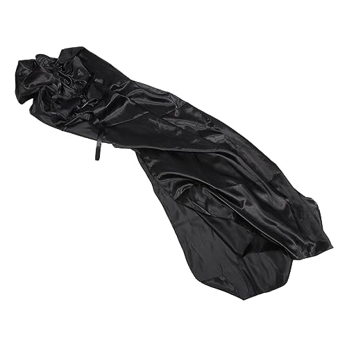 WRITWAA Vampir Kostüm Herren Halloween Vampir Umhang Mit Kapuze Kostü Für Masquerade Karneval Und Halloween Schwarzes Satin Cape Für Erwachsene Und Ideal Für Cosplay Und Festliche Anlässe von WRITWAA