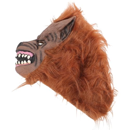 WRITWAA Halloween Wolf Gruselige Wolf Cosplay für Halloween Partys und Kostüme Einzigartiges Design für Schaurige Leicht und zu Tragen von WRITWAA