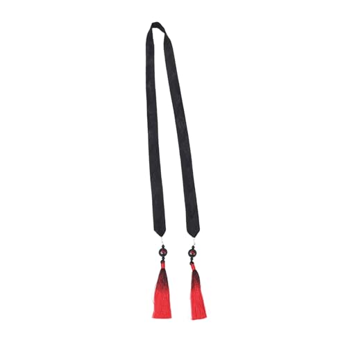 WRITWAA Hanfu Haarband mit Quasten Traditionelles Chinesisches Kopfschmuck für Männer und Stilvolles Stirnband für Kostüm und Cosplay Genderneutrales Haarseil aus Weichem WRITWAA Hanfu Haarband mit Quasten Traditionelles Chinesisches Kopfschmuck für Männer und Stilvolles Stirnband für Kostüm und Cosplay Genderneutrales Haarseil aus Weichem von WRITWAA