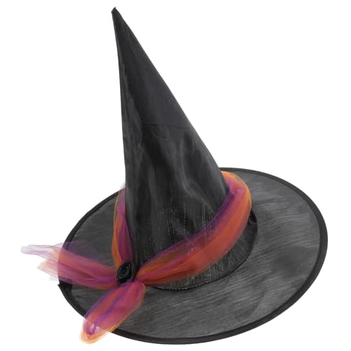 WRITWAA Hexenhut Damen Dekorativer Hexen Hut für Karneval und Halloween Vielseitig Einsetzbar Komfortabel und Langlebig für Fotos und Gruppenbilder WRITWAA Hexenhut Damen Dekorativer Hexen Hut für Karneval und Halloween Vielseitig Einsetzbar Komfortabel und Langlebig für Fotos und Gruppenbilder von WRITWAA