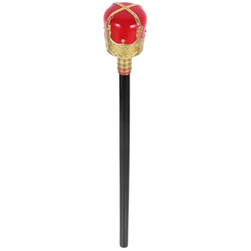 WRITWAA Königlicher Zauberstab Cosplay für Halloween Karneval und Mottopartys Dekorativer Gehstock für Erwachsene und Leicht und Tragbar WRITWAA Königlicher Zauberstab Cosplay für Halloween Karneval und Mottopartys Dekorativer Gehstock für Erwachsene und Leicht und Tragbar von WRITWAA