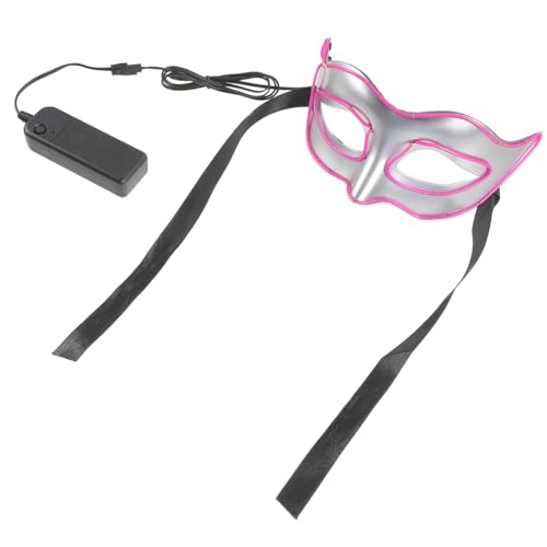 WRITWAA Leichte Halbmaske Für Herren Und Damen Für Cosplay Dunkle Maske Maskenball Partyzubehör Halloween-dekorationen von WRITWAA