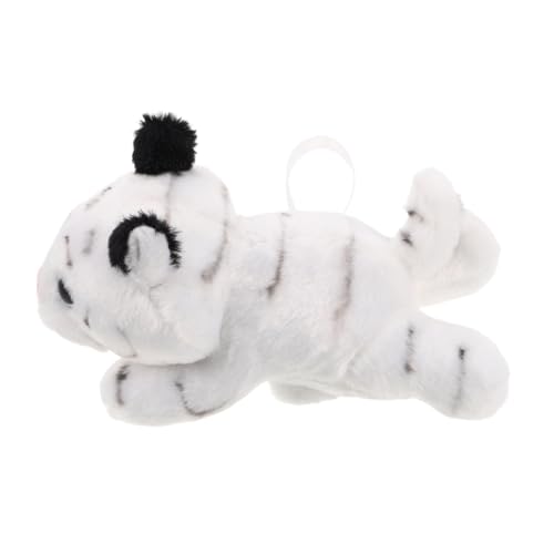 WRITWAA Magnetischer Plüsch Tiger zum Aufstecken Realistisches Kleines Kuscheltier Weiches Tier für Cosplay Themenpartys Niedliches Schulter Accessoire von WRITWAA