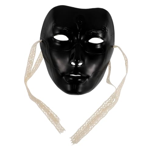 WRITWAA Mechanische Maske Make-up-pinsel Vollgesichts-maskerade-maske Maske Kopfbedeckung Cosplay-gesichtsmaske Black Plastik WRITWAA Mechanische Maske Make-up-pinsel Vollgesichts-maskerade-maske Maske Kopfbedeckung Cosplay-gesichtsmaske Black Plastik von WRITWAA