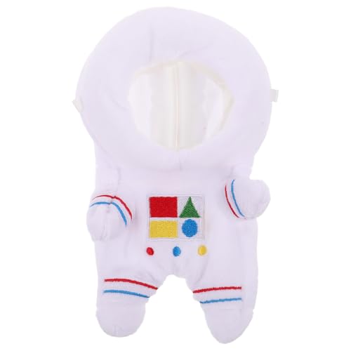 WRITWAA Niedlicher Astronauten-Overall für Puppen: 17 cm große Puppenkleidung zum Rollenspiel – Entzückender Kostüm-Overall mit Weltraumthema für Kuscheltiere von WRITWAA