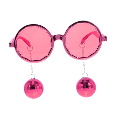 WRITWAA Partybrille Spaß Disco-ball-brille Verrückt Led Neon Lustige Brille Für Erwachsene Retro Junggesellin Lustige Sonnenbrillen Für Frauen Albern Männer Karikatur Violet Plastik WRITWAA Partybrille Spaß Disco-ball-brille Verrückt Led Neon Lustige Brille Für Erwachsene Retro Junggesellin Lustige Sonnenbrillen Für Frauen Albern Männer Karikatur Violet Plastik von WRITWAA