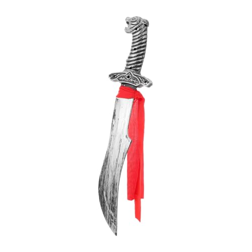 WRITWAA Plastikschwert Für Junge Mädchen Piratenschwert Zum Kostümieren Dekoschwert Aus Kunststoff Für Halloween Cosplay Und Partys Rollenspielzubehör Für Jungen Und Mädchen von WRITWAA