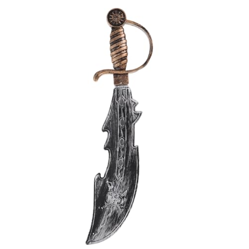 WRITWAA Plastikspielzeugschwert Cosplay Piratenpartyschwert Kostümzubehör Partygeschenk Halloween Requisite von WRITWAA