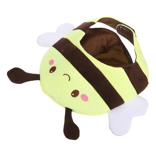 WRITWAA Plüsch Bienen Kopfputz Cartoon Honigbiene Kostüm Hut Leicht Atmungsaktiv für Foto Requisiten Geburtstags Weihnachtsfeier Bühnenaccessoire WRITWAA Plüsch Bienen Kopfputz Cartoon Honigbiene Kostüm Hut Leicht Atmungsaktiv für Foto Requisiten Geburtstags Weihnachtsfeier Bühnenaccessoire von WRITWAA