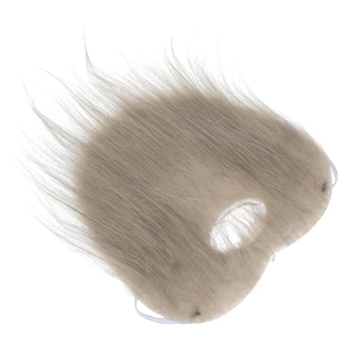 WRITWAA Realistischer Falscher Schnurrbart und Vollbart aus Weichem Hautfreundlich und Selbstklebend für Halloween Cosplay und Party Komfortabel und Einfach Anzuwenden von WRITWAA