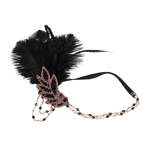 WRITWAA Retro Flapper Haarband mit Glitzerndem Faszinator Haaraccessoire für Maskeraden Bälle Halloween und Partys WRITWAA Retro Flapper Haarband mit Glitzerndem Faszinator Haaraccessoire für Maskeraden Bälle Halloween und Partys von WRITWAA