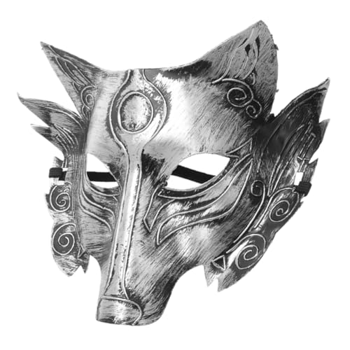 WRITWAA Scary Wolf Mask Halloween Kostüm Party Cosplay Maske Gruselige Tiermaske für Erwachsene und Dekorative Bühnenmaske für Halloween Karneval und Maskerade WRITWAA Scary Wolf Mask Halloween Kostüm Party Cosplay Maske Gruselige Tiermaske für Erwachsene und Dekorative Bühnenmaske für Halloween Karneval und Maskerade von WRITWAA