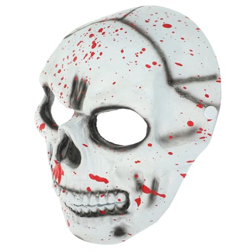 WRITWAA Schädelmaske PU-Maske Clip-Dekoration Deko-Schlüsselanhänger aufkleber dekoration halloween costume halloween kleidung masken horror halloweenmasken Halloween-Maske Skelettmaske WRITWAA Schädelmaske PU-Maske Clip-Dekoration Deko-Schlüsselanhänger aufkleber dekoration halloween costume halloween kleidung masken horror halloweenmasken Halloween-Maske Skelettmaske von WRITWAA
