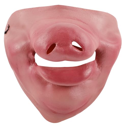 WRITWAA Schweinenase-Maske lustige geschenkideen Dinosaurierkostüm Hundemaske Maskenkostüm Kostüme Kuh maske gesicht Halloween-Maske kleine Schweinenase -Cosplay-Stütze Emulsion WRITWAA Schweinenase-Maske lustige geschenkideen Dinosaurierkostüm Hundemaske Maskenkostüm Kostüme Kuh maske gesicht Halloween-Maske kleine Schweinenase -Cosplay-Stütze Emulsion von WRITWAA