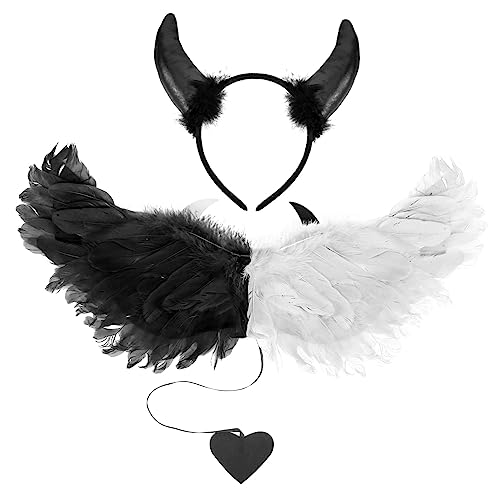 WRITWAA Halloween-flügel Als Cosplay-stirnband für Partys und Bühne von WRITWAA