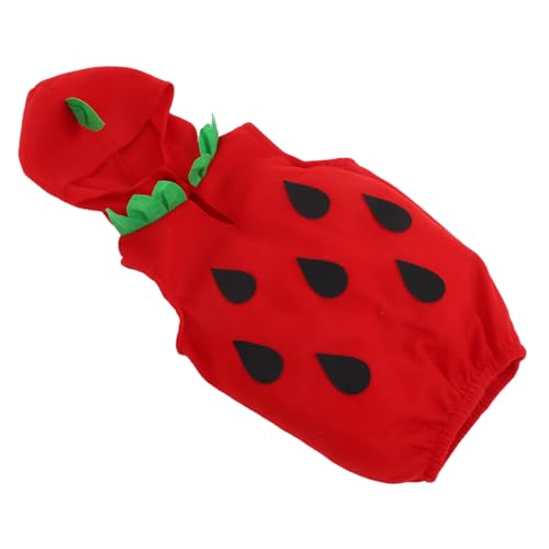 WRITWAA Stilvolles Erdbeer Kostüm für Realistisches Erdbeer Outfit mit Kapuze für Halloween und Themenpartys Geeignet für Jahre Rot und Kreativ WRITWAA Stilvolles Erdbeer Kostüm für Realistisches Erdbeer Outfit mit Kapuze für Halloween und Themenpartys Geeignet für Jahre Rot und Kreativ von WRITWAA