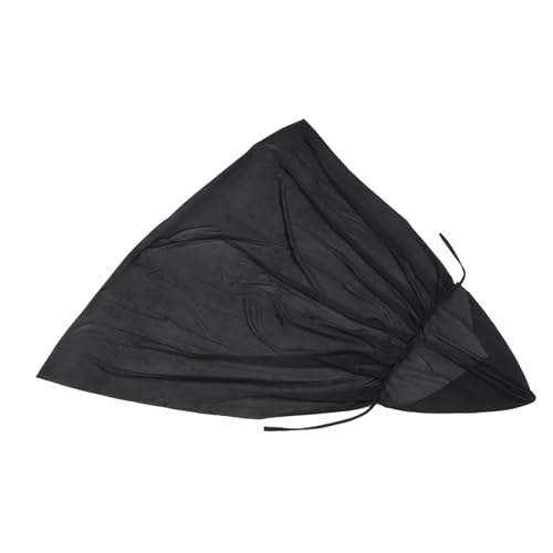 WRITWAA Umhang Für Bühnenauftritte Cosplay-umhang Mit Kapuze Mantel Maske Halloween-umhang Halloweenkostüm Samtumhang Haube Aufblasbares Kostüm Halloween-kürbis-kostüme Black Tuch von WRITWAA