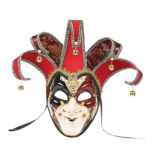 WRITWAA Venedig Narrenmasken Halloween-ornamente Maskerademaske Für Männer Der Opernmaske Antike Maske Maskenkostüm Maskerade-maske Für Paare Erwachsener Gesichtsmaske Liebhaber von WRITWAA