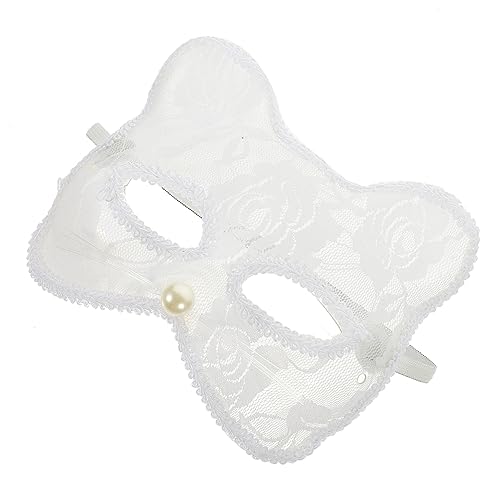 WRITWAA Weibliche Katzenmaskendekoration halloween costume halloween kleidung faschings masken ängstliches Gesicht Wimperntusche Kopfbedeckung anziehen Frauen-Maskerade-Maske Plastik Weiß WRITWAA Weibliche Katzenmaskendekoration halloween costume halloween kleidung faschings masken ängstliches Gesicht Wimperntusche Kopfbedeckung anziehen Frauen-Maskerade-Maske Plastik Weiß von WRITWAA