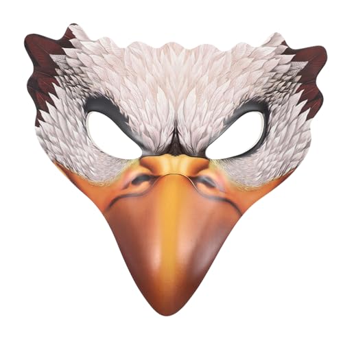 WRITWAA Realistische Adlermaske für Halloween Cosplay Requisite Tierdesign Kopfbedeckung WRITWAA Realistische Adlermaske für Halloween Cosplay Requisite Tierdesign Kopfbedeckung von WRITWAA