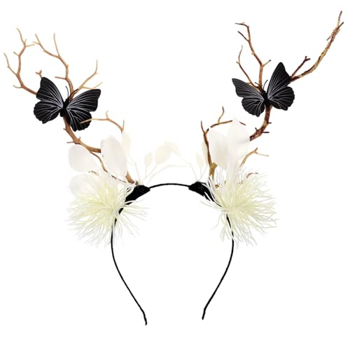 WRITWAA Zweigförmiges Haarband für Halloween Haarschmuck Accessoire für und Mädchen Haltbares und Bequemes Design für Kostüme und Cosplay Auffälliges und Einzigartiges Zweig Haarband für von WRITWAA