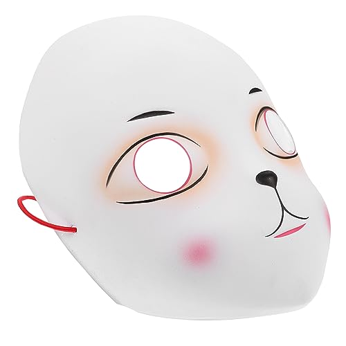 WRITWAA masken für kindermundschutzmaske karnevalsmasken Gesichtsmaske Maskiert Halloween-Tiermaske Maskenmaske für Paare Mardi Gras Mask Tanzparty-Maske Cosplay-Partymaske Plastik von WRITWAA