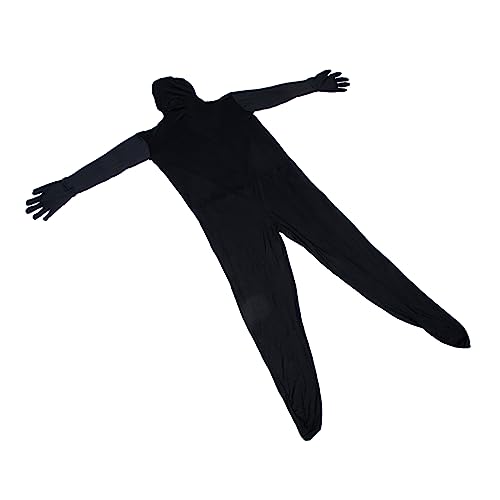 WRITWAA unsichtbarer Mann cos Kostüme für Männer Unsichtbarkeitsumhang für Erwachsene halloween costume halloween kleidung Urlaubsdressing-Versorgung Halloween-Cosplay-Kostüm Elasthan von WRITWAA