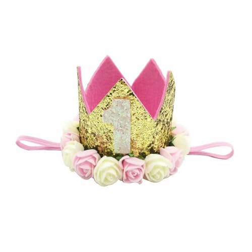 1 x Dschungel-Safari-Krone, Kopfband für 1, 2, 3 Jahre, Geburtstag, Babyparty, 1. Geburtstag, Party, Blume 1 1 x Dschungel-Safari-Krone, Kopfband für 1, 2, 3 Jahre, Geburtstag, Babyparty, 1. Geburtstag, Party, Blume 1 von WRJLIN