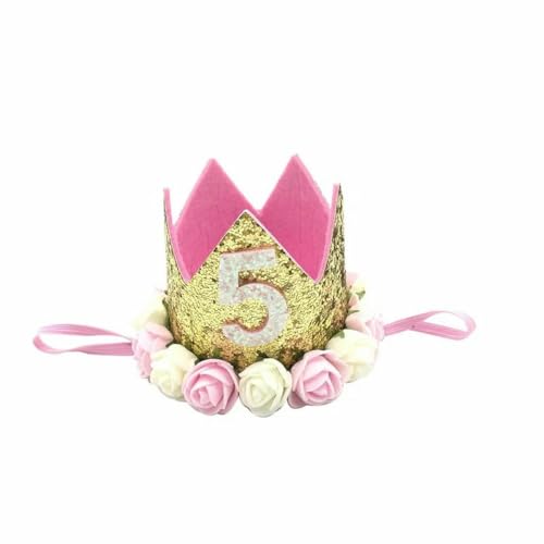 1 x Dschungel-Safari-Krone, Kopfband für 1, 2, 3 Jahre, Geburtstag, Babyparty, 1. Geburtstag, Party, Blume 5 1 x Dschungel-Safari-Krone, Kopfband für 1, 2, 3 Jahre, Geburtstag, Babyparty, 1. Geburtstag, Party, Blume 5 von WRJLIN