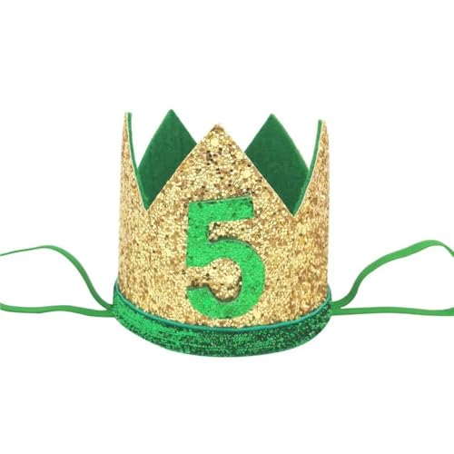 1 x Dschungel-Safari-Krone, Kopfband für Geburtstag, Party, 1, 2, 3 Jahre, Geburtstag, Babyparty, 1. Geburtstag, Party, 5 1 x Dschungel-Safari-Krone, Kopfband für Geburtstag, Party, 1, 2, 3 Jahre, Geburtstag, Babyparty, 1. Geburtstag, Party, 5 von WRJLIN