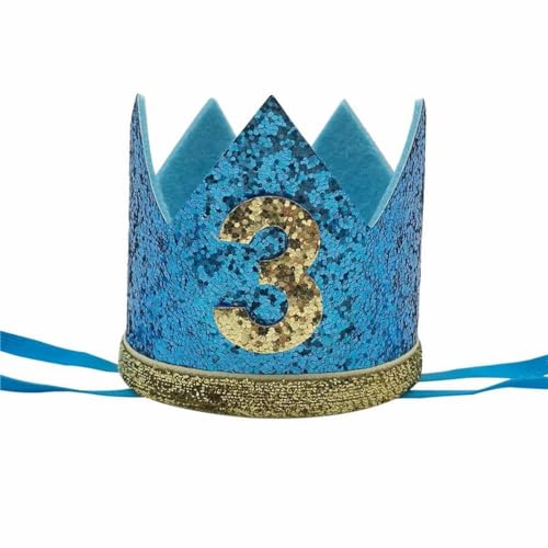 1 x Dschungel-Safari-Krone, Kopfband für Geburtstagsparty, 1, 2, 3 Jahre, Geburtstag, Babyparty, 1. Geburtstag, Party, 3_b 1 x Dschungel-Safari-Krone, Kopfband für Geburtstagsparty, 1, 2, 3 Jahre, Geburtstag, Babyparty, 1. Geburtstag, Party, 3_b von WRJLIN