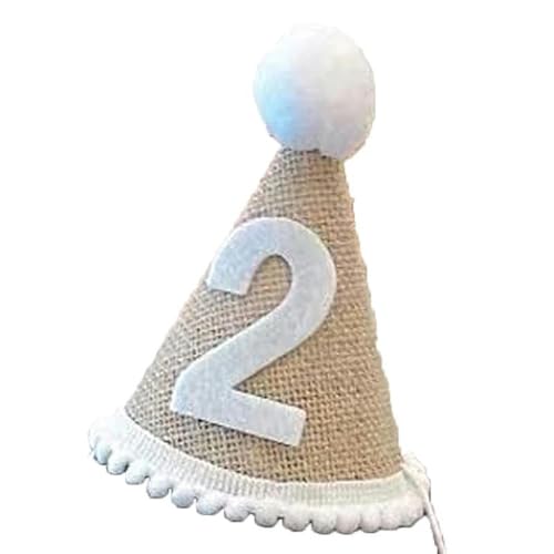 Geburtstagshut für Jungen und Mädchen, Kinder, Erster Geburtstag, Duschparty, Foto-Requisiten, Dekorationen, Zubehör - B Geburtstagshut für Jungen und Mädchen, Kinder, Erster Geburtstag, Duschparty, Foto-Requisiten, Dekorationen, Zubehör - B von WRJLIN