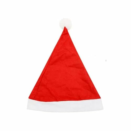 Weihnachtsmütze für Erwachsene und Kinder, Vliesstoff, Weihnachtsmann, Weihnachtsmütze, Mütze, Mütze, Frohe Weihnachten, Neujahr, Party, Festival, Dekoration, Geschenke, Erwachsene, 1 Stück Weihnachtsmütze für Erwachsene und Kinder, Vliesstoff, Weihnachtsmann, Weihnachtsmütze, Mütze, Mütze, Frohe Weihnachten, Neujahr, Party, Festival, Dekoration, Geschenke, Erwachsene, 1 Stück von WRJLIN