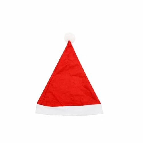 Weihnachtsmütze für Erwachsene und Kinder, Vliesstoff, Weihnachtsmann, Weihnachtsmütze, Mütze, Mütze, Frohe Weihnachten, Neujahr, Party, Festival, Dekoration, Geschenke, Kinder, 1 Stück Weihnachtsmütze für Erwachsene und Kinder, Vliesstoff, Weihnachtsmann, Weihnachtsmütze, Mütze, Mütze, Frohe Weihnachten, Neujahr, Party, Festival, Dekoration, Geschenke, Kinder, 1 Stück von WRJLIN