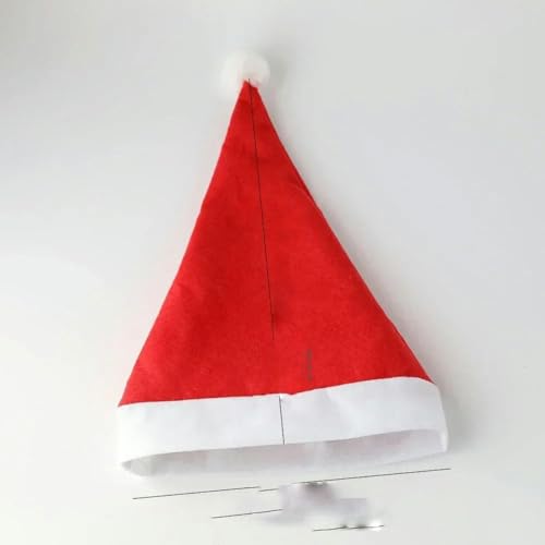 Weihnachtsmütze für Kinder, kurze Samthut, lange Samthut, Erwachsene, Party, Dekoration, Vliesmütze, Weihnachtsmannmütze, Weihnachtsmütze, Vliesstoff für Erwachsene Weihnachtsmütze für Kinder, kurze Samthut, lange Samthut, Erwachsene, Party, Dekoration, Vliesmütze, Weihnachtsmannmütze, Weihnachtsmütze, Vliesstoff für Erwachsene von WRJLIN