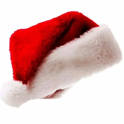 Weihnachtsmütze für Kinder, kurze Samthut, lange Samthut, Erwachsene, Party, Dekoration, Vliesmütze, Weihnachtsmannmütze, Weihnachtsmütze, kurze Wollmütze für Erwachsene Weihnachtsmütze für Kinder, kurze Samthut, lange Samthut, Erwachsene, Party, Dekoration, Vliesmütze, Weihnachtsmannmütze, Weihnachtsmütze, kurze Wollmütze für Erwachsene von WRJLIN