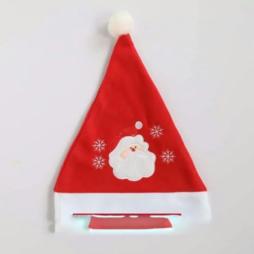 Weihnachtsmütze für Kinder, kurzer Samt, langer Samt, für Erwachsene, Party, Dekoration, Vliesmütze, Weihnachtsmannmütze, Weihnachtsmütze Weihnachtsmütze für Kinder, kurzer Samt, langer Samt, für Erwachsene, Party, Dekoration, Vliesmütze, Weihnachtsmannmütze, Weihnachtsmütze von WRJLIN