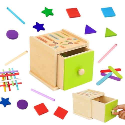WRQIOO Montessori Spielzeug ab 1 2 3 Jahre Junge Mädchen, 3 in 1 Holzspielzeug Farbe Sortierspiel,Motorikspielzeug Holz Farbe Form Sortierspielzeug,Montessori Sensorik Spielzeug,Geschenk für Kinder WRQIOO Montessori Spielzeug ab 1 2 3 Jahre Junge Mädchen, 3 in 1 Holzspielzeug Farbe Sortierspiel,Motorikspielzeug Holz Farbe Form Sortierspielzeug,Montessori Sensorik Spielzeug,Geschenk für Kinder von WRQIOO