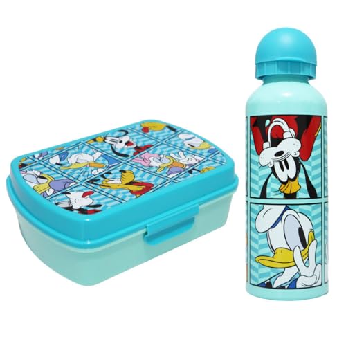Disney Mickey Maus 2-teiliges Lunch Set Brotdose & Alu Trinkflasche 500 ml in Geschenkbox Disney Mickey Maus 2-teiliges Lunch Set Brotdose & Alu Trinkflasche 500 ml in Geschenkbox von WS-Trend