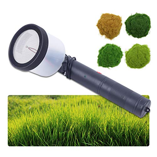 WSIKGHU Mini-Flockmaschine Aqua Landschaftsbau Deko Streugras Modellbau Landschaft ABS Mini Static Grass Flocking Applikator mit rutschfestem Griff für DIY Landschaftsmodellierung Sandtisch WSIKGHU Mini-Flockmaschine Aqua Landschaftsbau Deko Streugras Modellbau Landschaft ABS Mini Static Grass Flocking Applikator mit rutschfestem Griff für DIY Landschaftsmodellierung Sandtisch von WSIKGHU