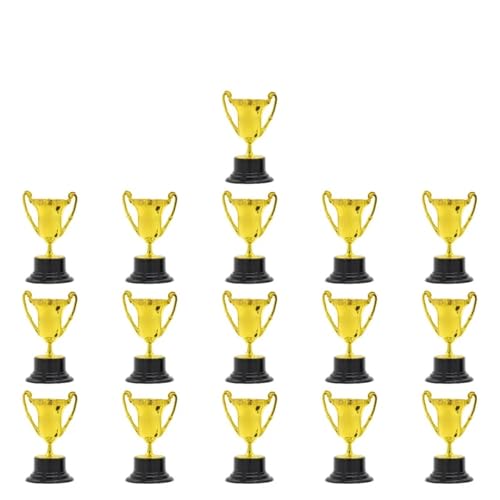 10-16PCS Kunststoff Belohnung Trophäe Tasse Fußball Medaillen Preis Frühe Pädagogische Spielzeug Basketball Gewinner for Spiel Schule Für Kinder(16PCS) von WSQHAO