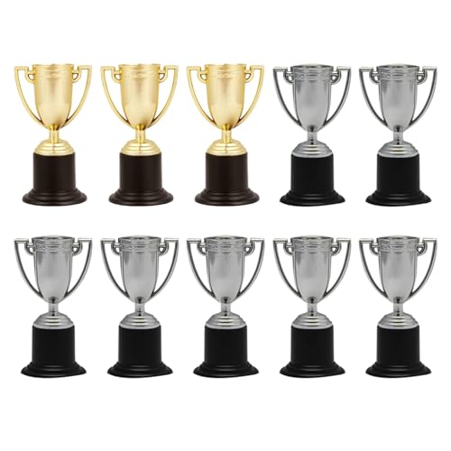 10 Pcs Mini Trophäe Kinder Award Trophäen Kunststoff Material Sport Tag Schule Spiele Gewinner Medaille Preis Für Kinder 10 Pcs Mini Trophäe Kinder Award Trophäen Kunststoff Material Sport Tag Schule Spiele Gewinner Medaille Preis Für Kinder von WSQHAO