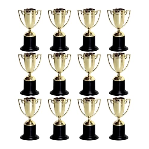 12 Pcs Trophäe Requisiten Tasse Fußball Trophäen Sport Medaillen Party Dekorationen Für Kinder von WSQHAO