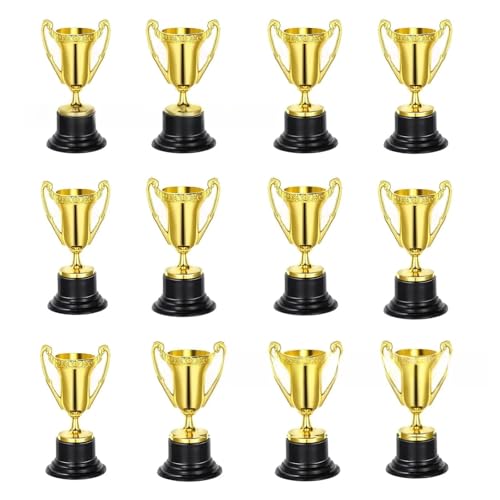 12 Stücke Kunststoff Goldene Mini Award Trophäe Spielzeug Preise for Kinder Geburtstagsfeierbevorzugungen Kindergarten Belohnungen Pinata Füllstoffe Für Kinder 12 Stücke Kunststoff Goldene Mini Award Trophäe Spielzeug Preise for Kinder Geburtstagsfeierbevorzugungen Kindergarten Belohnungen Pinata Füllstoffe Für Kinder von WSQHAO