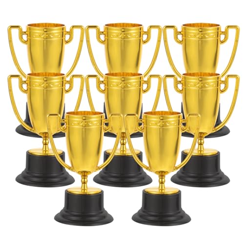 16 Pcs Trophäe Spielzeug Team Geschenke Baseball for Kinder Trophäen Erwachsene Spiel Auszeichnungen Kleine Mini Gold Promi Für Kinder von WSQHAO