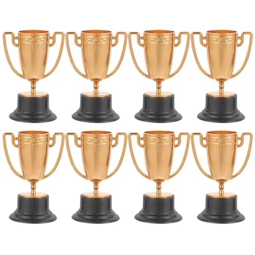 16Pcs Kunststoff Gold Gewinner Medaillen Trophäe Kinder Preis Auszeichnungen Spielzeug for Geburtstag Party Favors Pinata Füllstoffe Für Kinder(Bronze) von WSQHAO